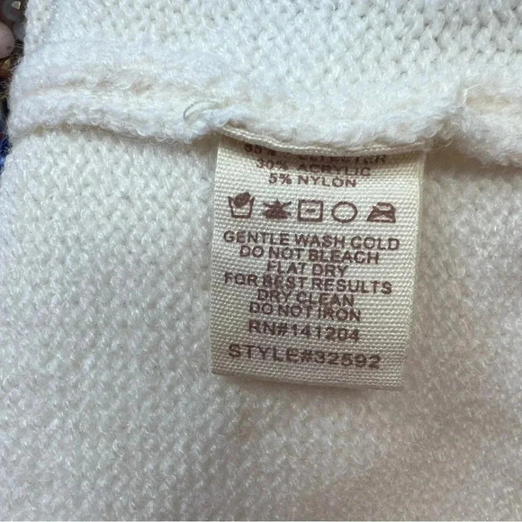 🆕 Hem & Thread Turtle Neck Sweater SZ SM - Picture 5 of 5